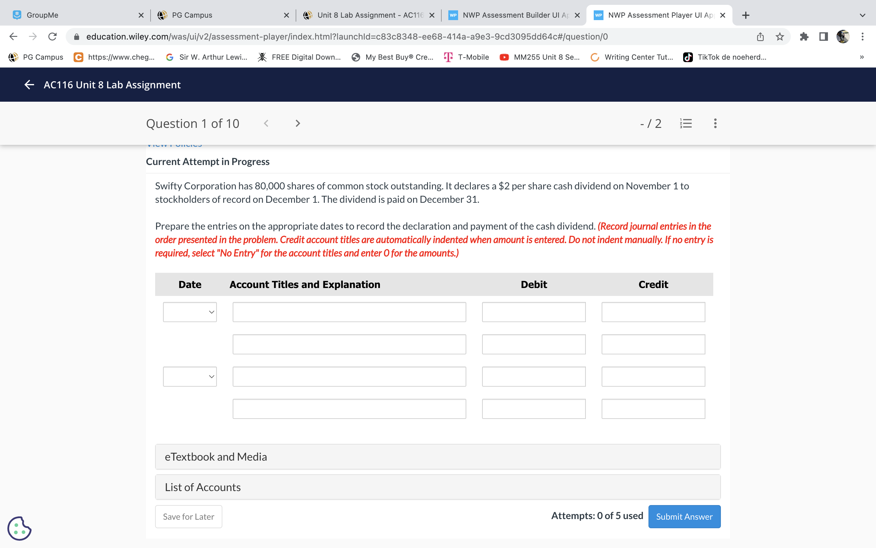 # GroupMe X PG Campus x Unit 8 Lab Assignment -