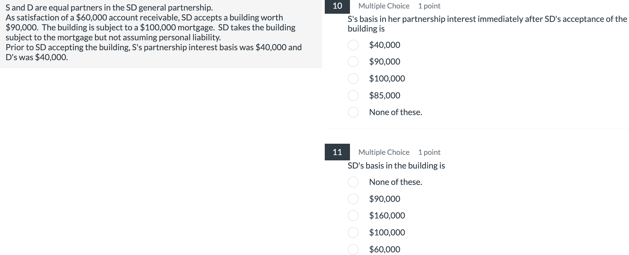 \ ( S \ ) and \ ( D \ ) are equal partners in the