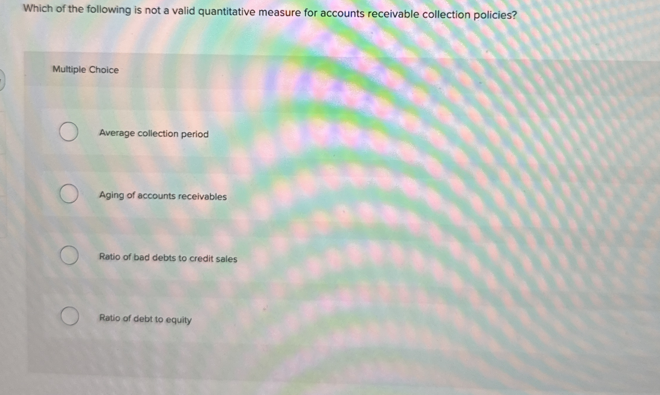 Variables important to credit scoring models