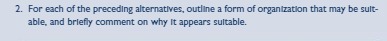 2. For each of the preceding alternatives,