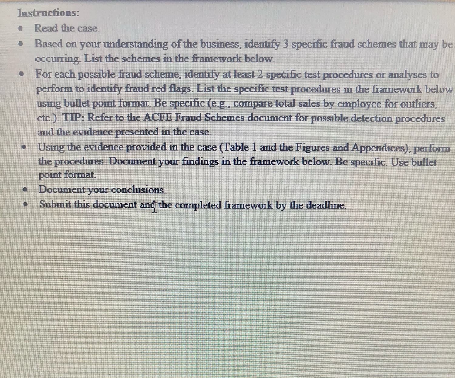 \fAPPENDIX C Student Handout Net Sales by