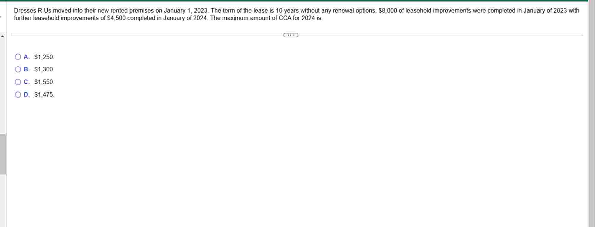 Dresses R U s moved into their new rented