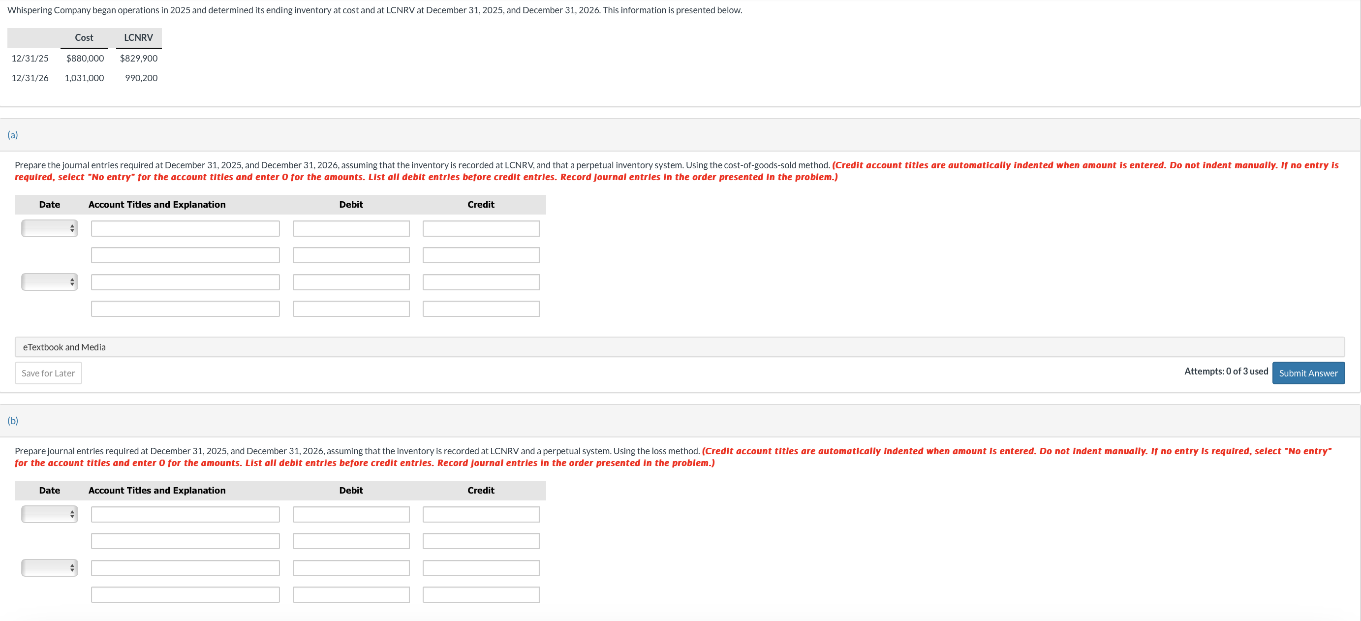 Whispering Company began operations in 2 0 2 5
