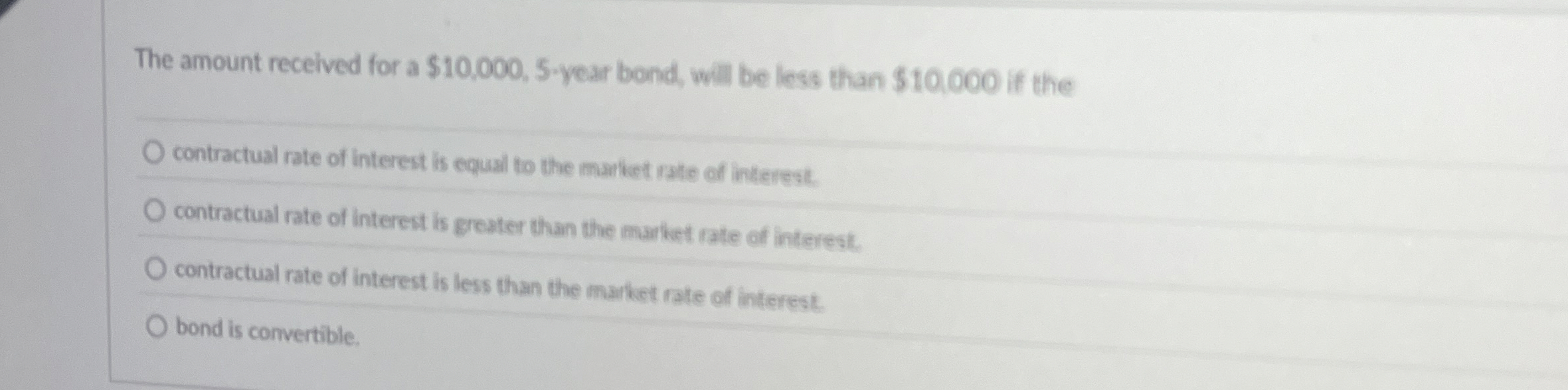 The amount recelved for a $ 1 0 , 0 0 0 , 5 -