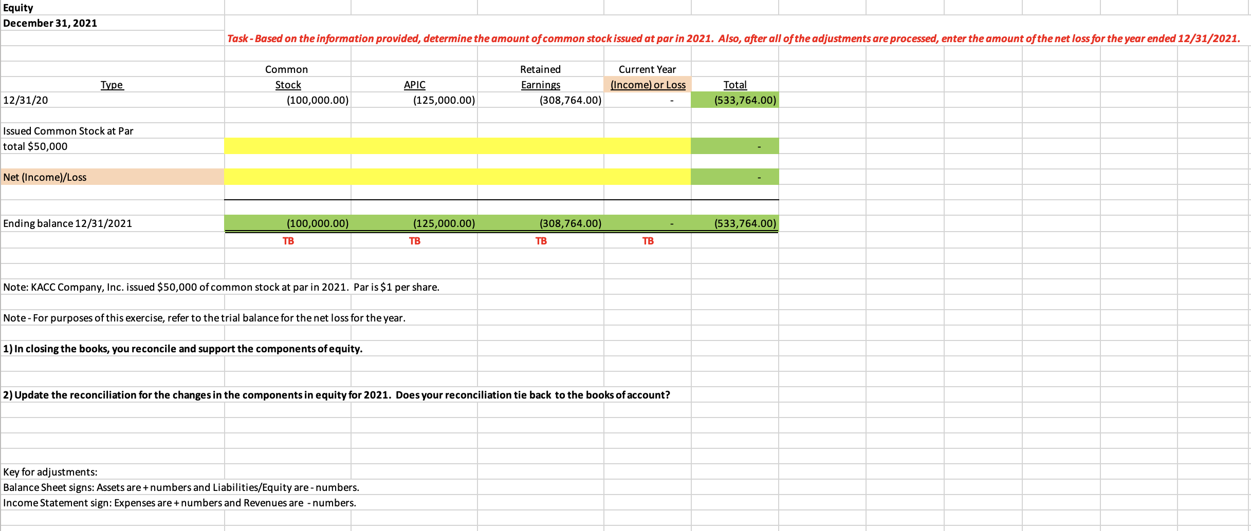 Please fill in yellow sections.