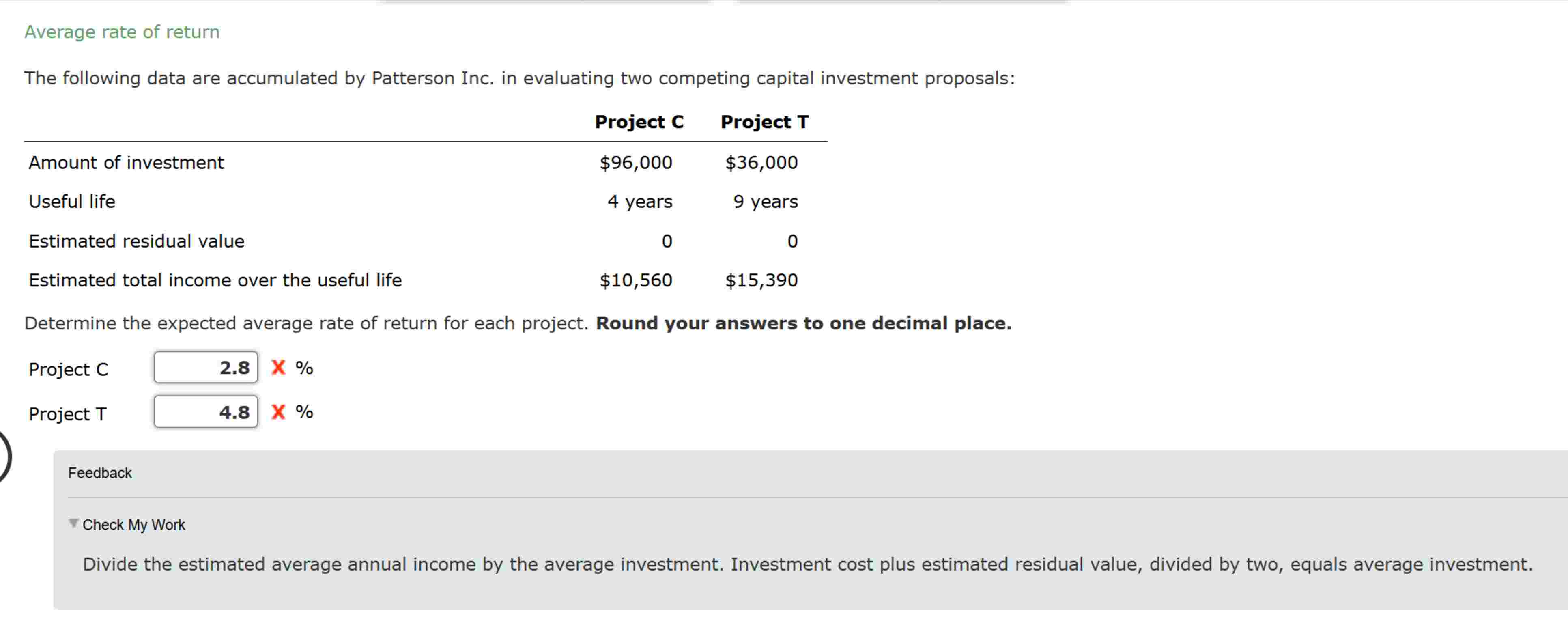 Feedback \ ( { } ^ { 7 } \ ) Check My Work Divide