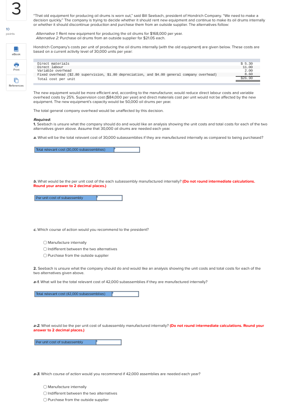 2 (Note: This type of decision is similar to