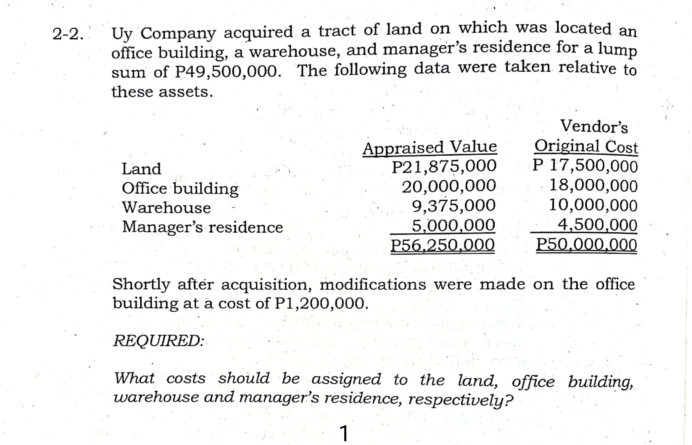 Answer the following problems with solution and