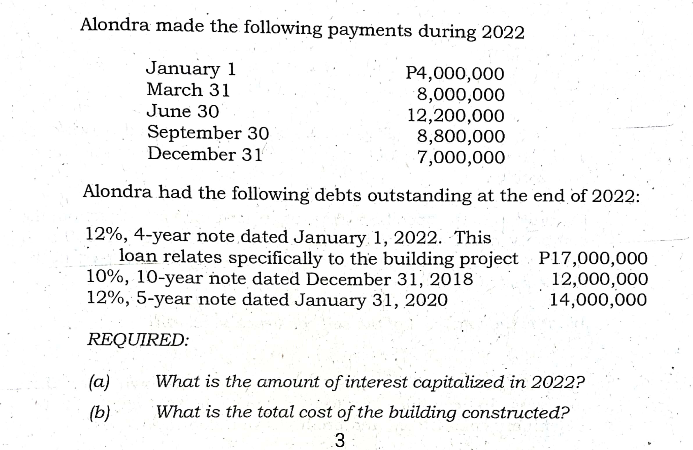 Answer the following problems with solution and