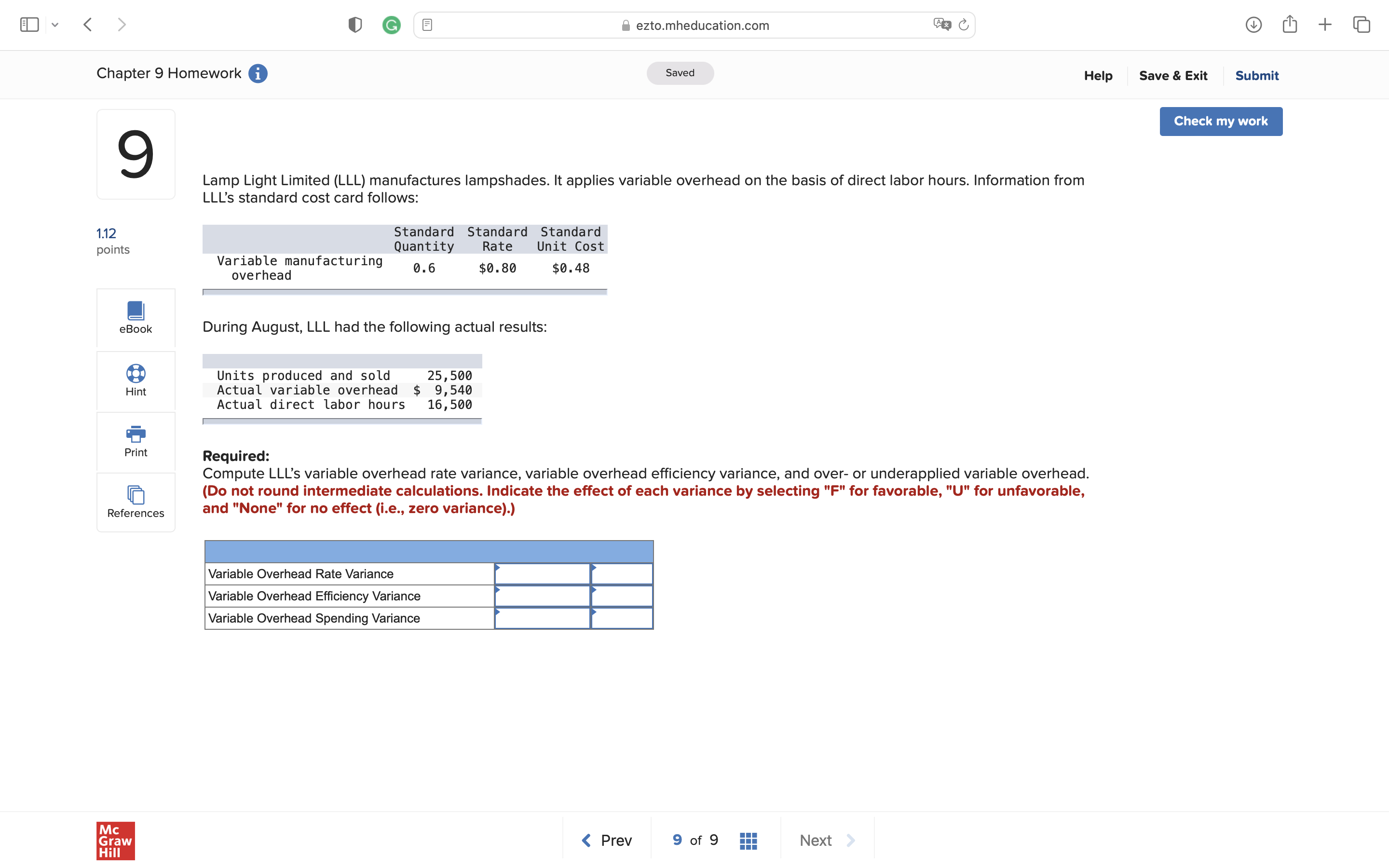 G ezto.mheducation.com CB C OU + Chapter 9