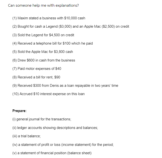 please help Can someone help me with