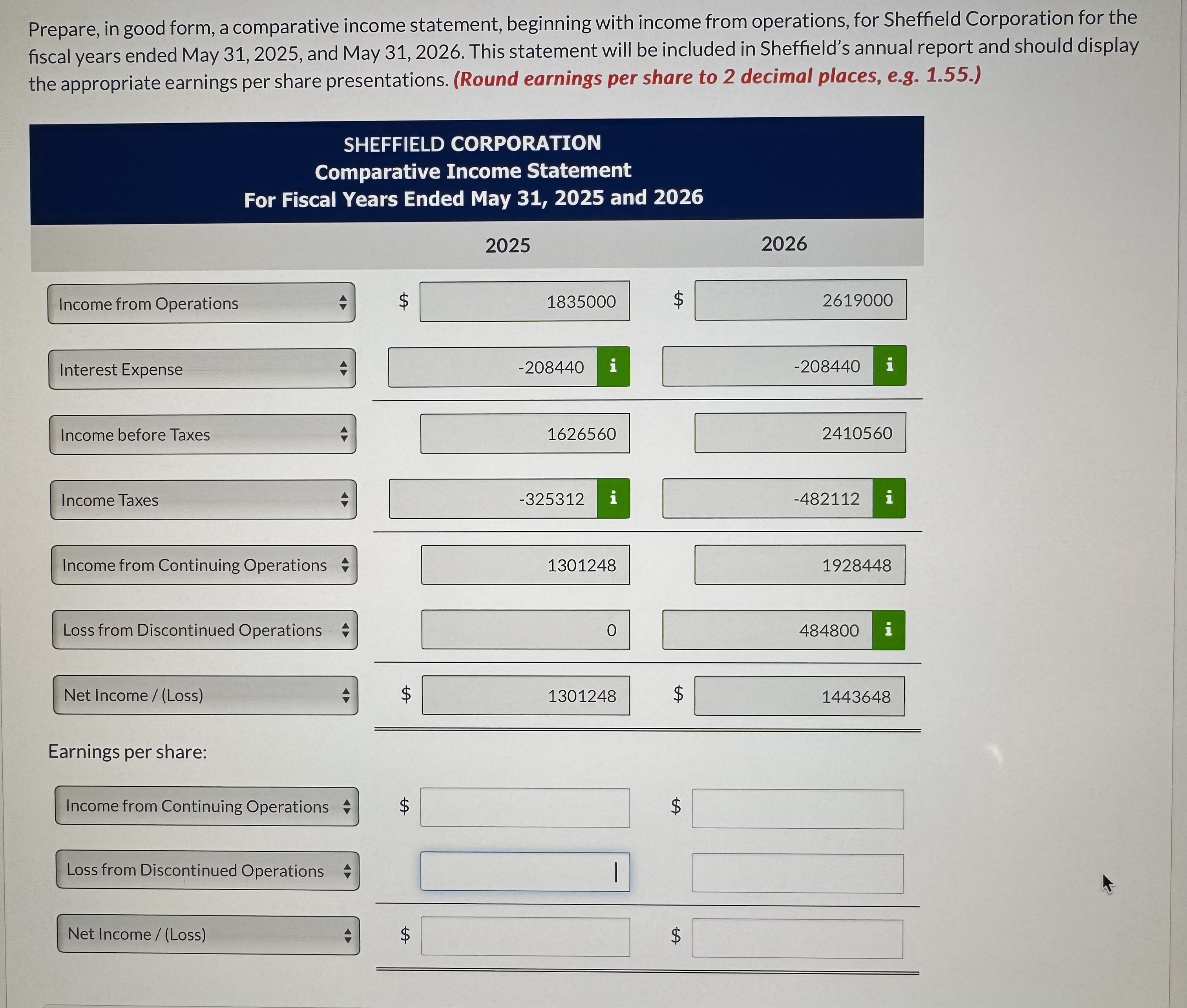 Sheffield Corporation is preparing the