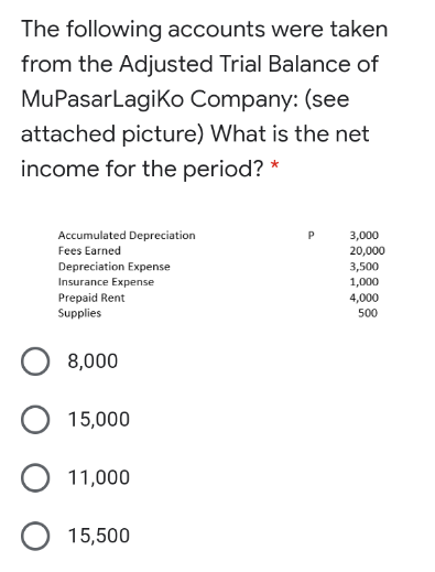 see attach .no explanation just choose what is