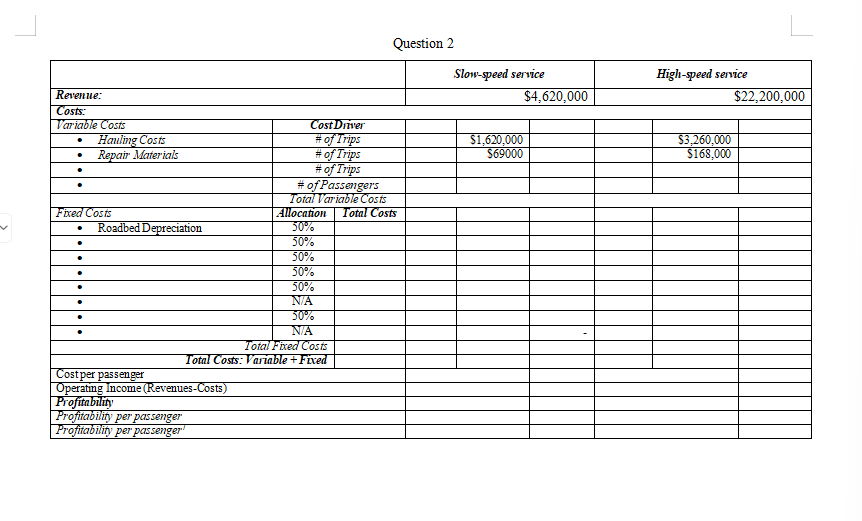 Every black dot on the second question needs to