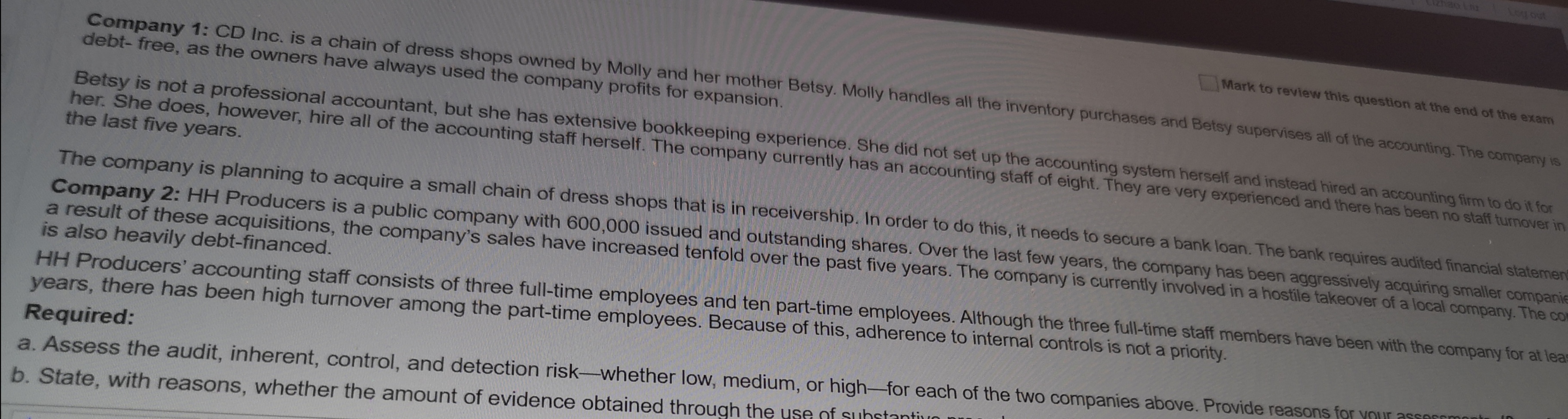 Thanks again for your help Mark to review this