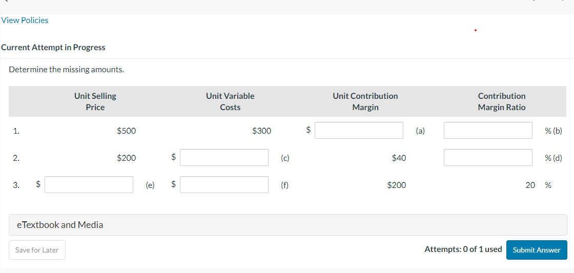 View Policies Current Attempt in Progress