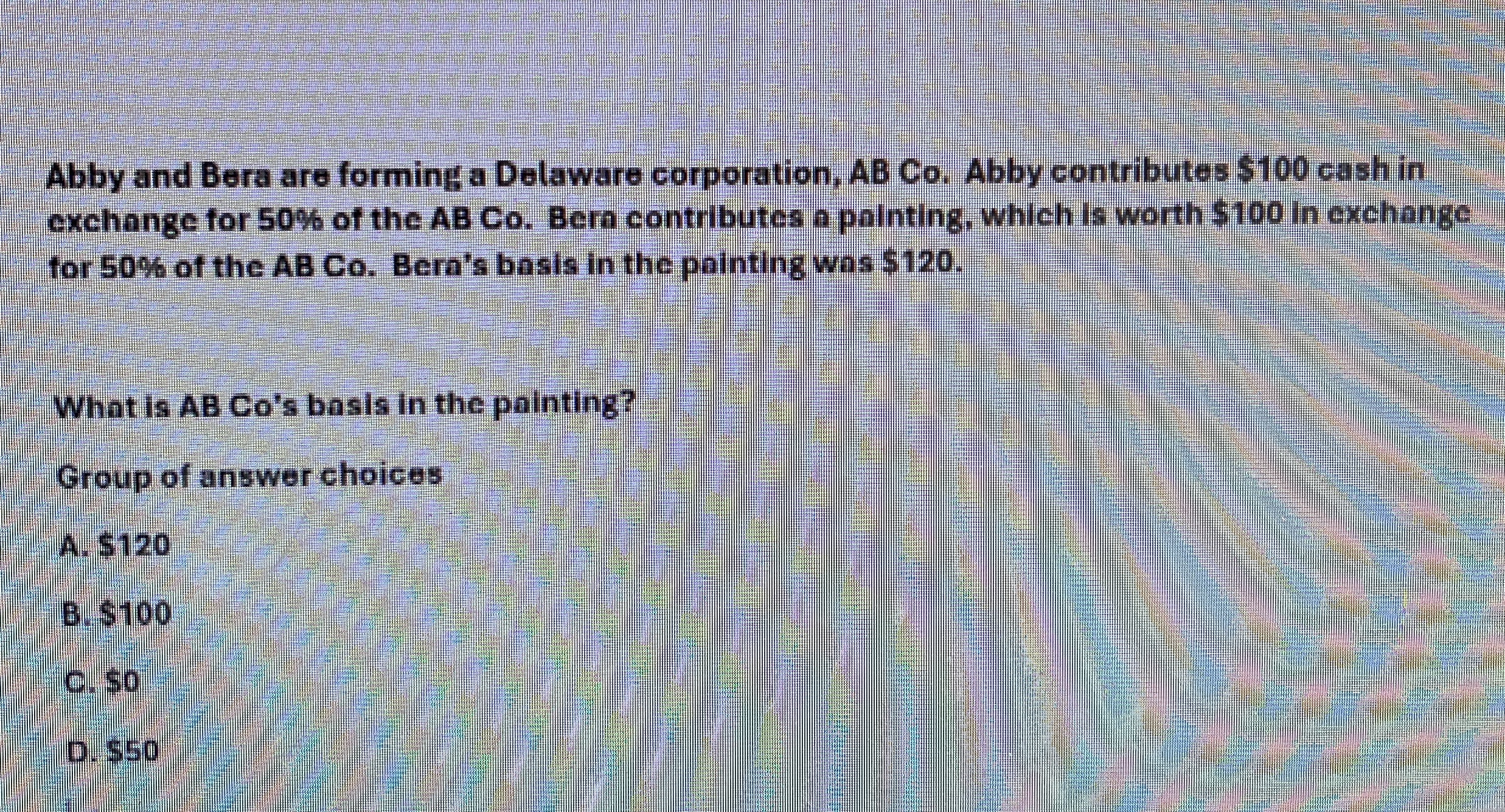 Abby and Bera are forming a Delaware corporation,