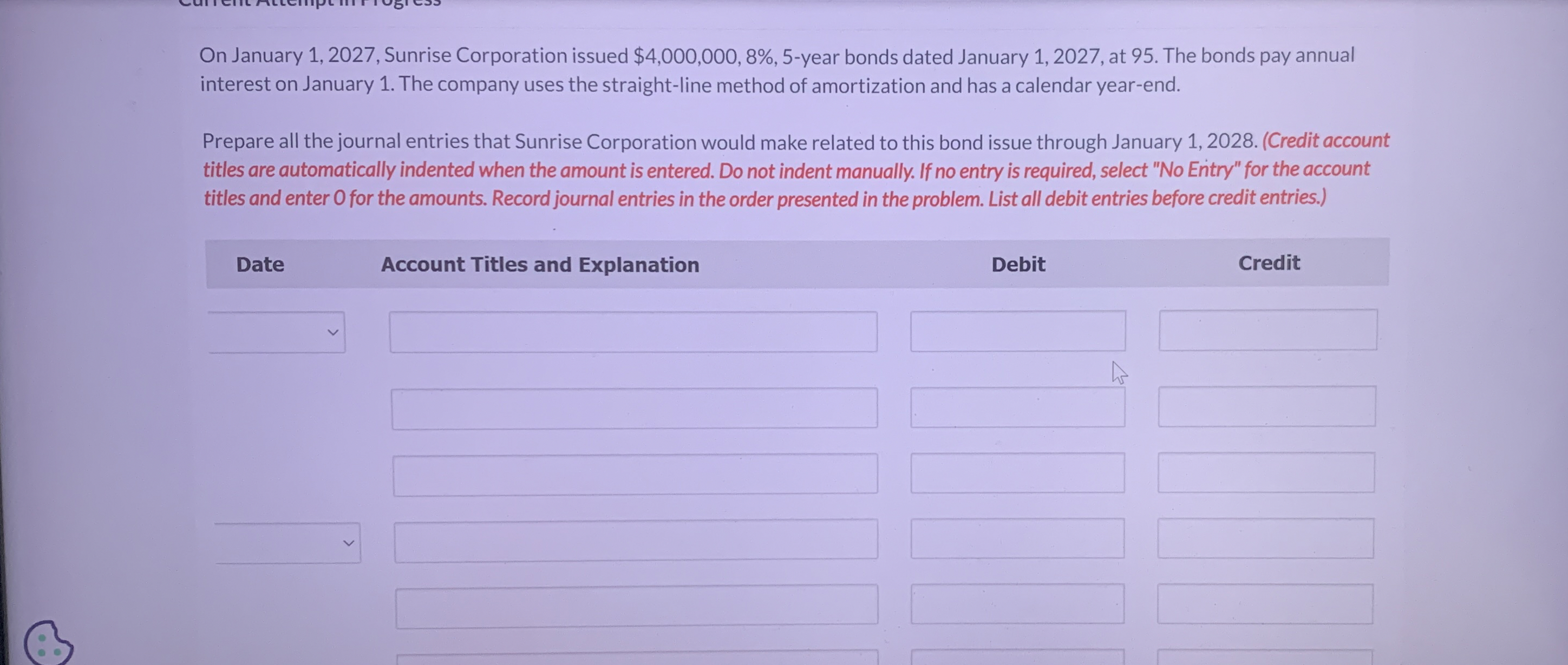 On January 1 , 2 0 2 7 , Sunrise Corporation
