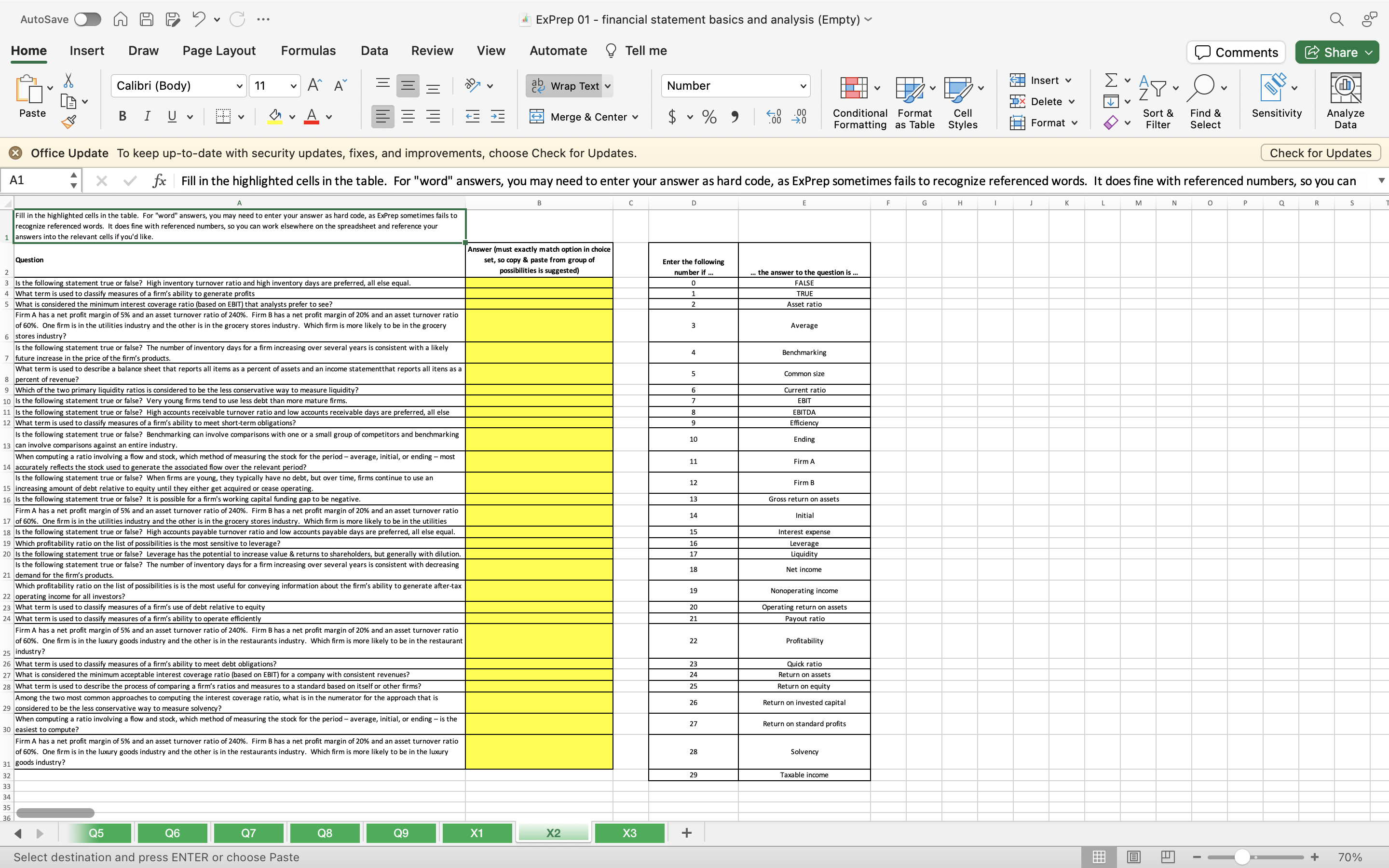 AutoSave all ExPrep Home Insert Draw Page Layout