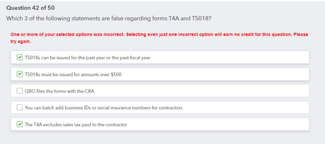 A), B) & E) WAS MY PREVIOUS ANSWER. ONE OR MORE