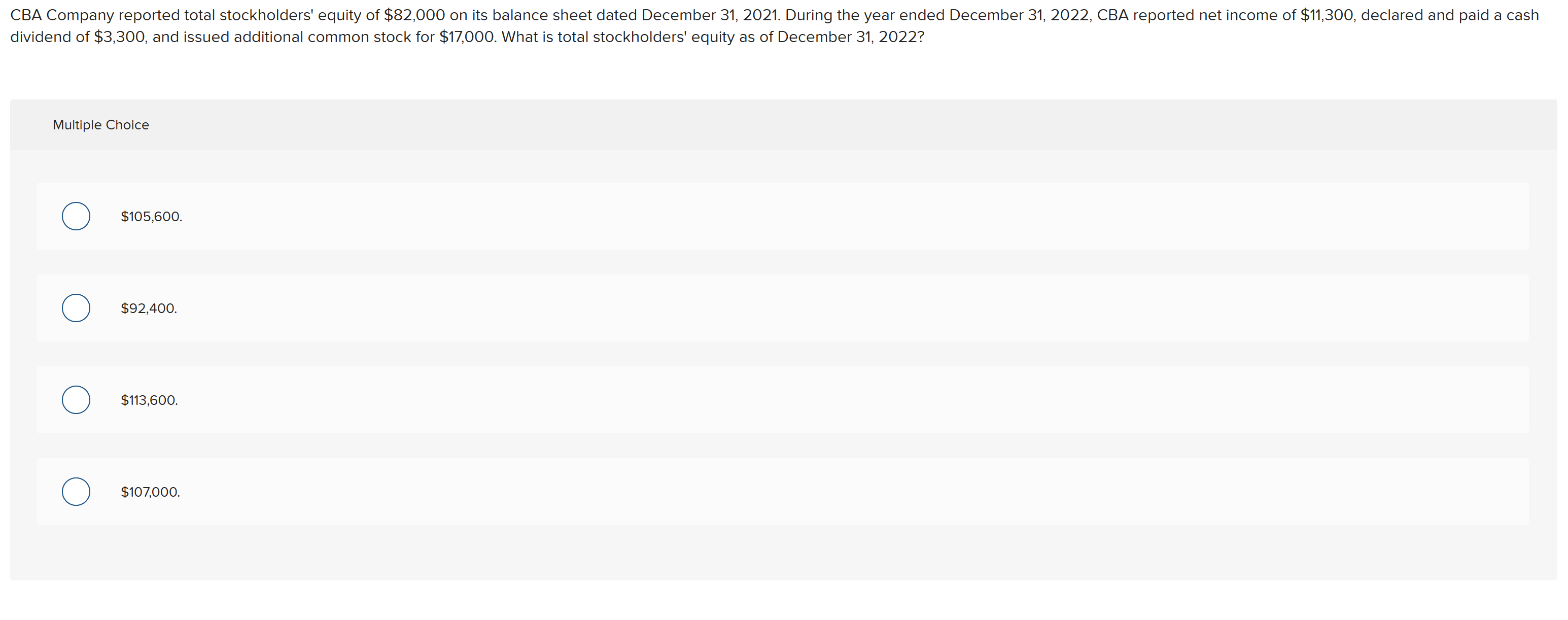 dividend o f $ 3 , 3 0 0 , and issued additional