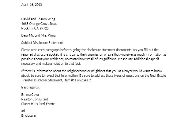 April 16, 2018 David and Sharon Wing 4685 Orange