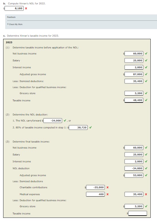 Xinran, who is married and files a joint return,