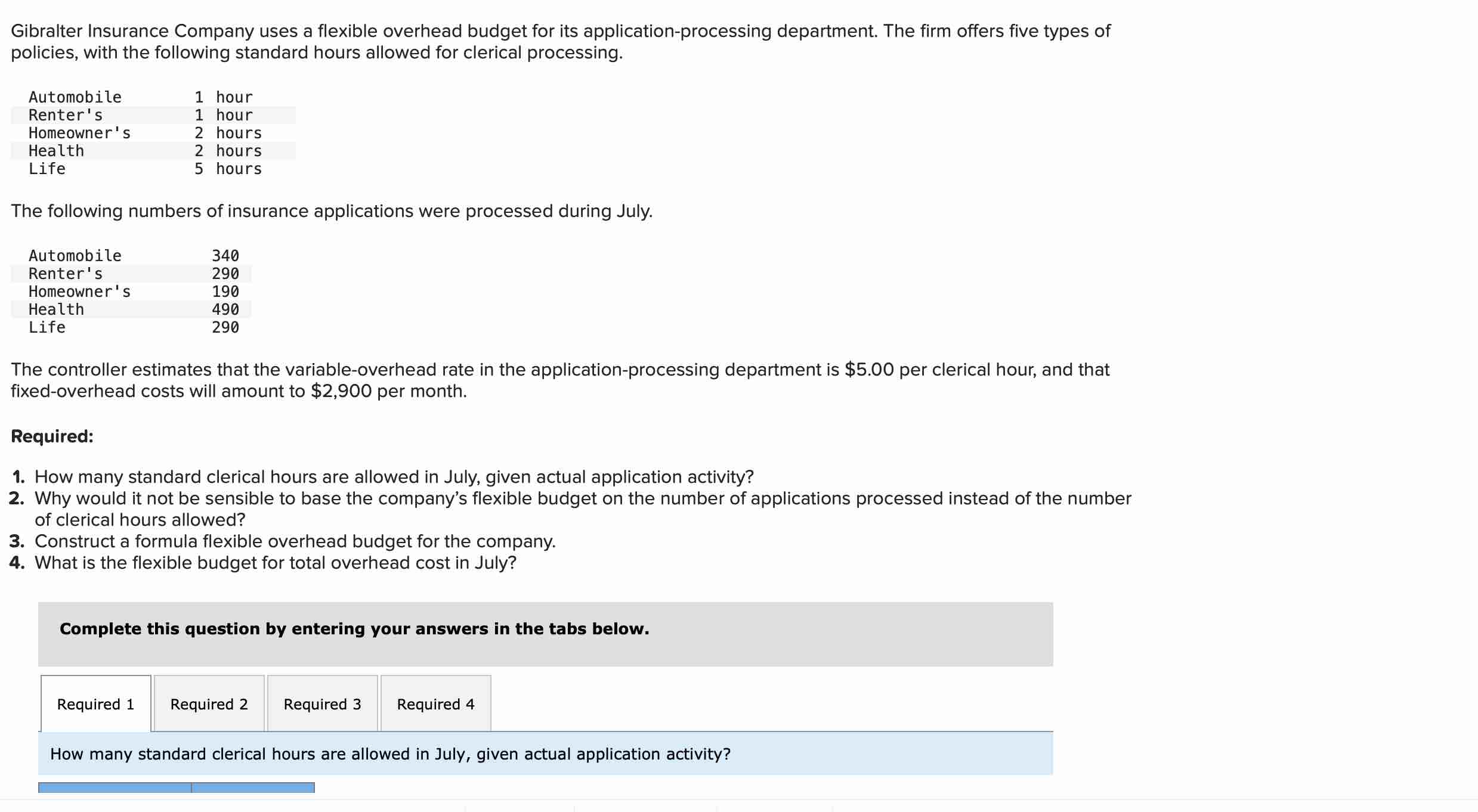 Gibralter Insurance Company uses a flexible