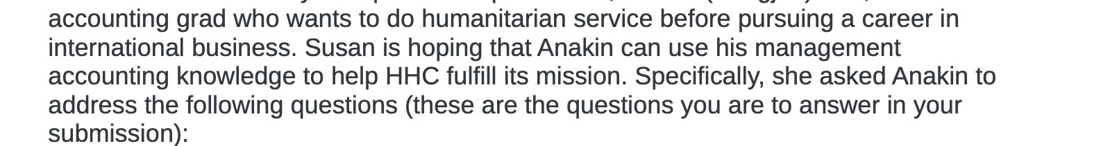 accounting grad who wants to do humanitarian