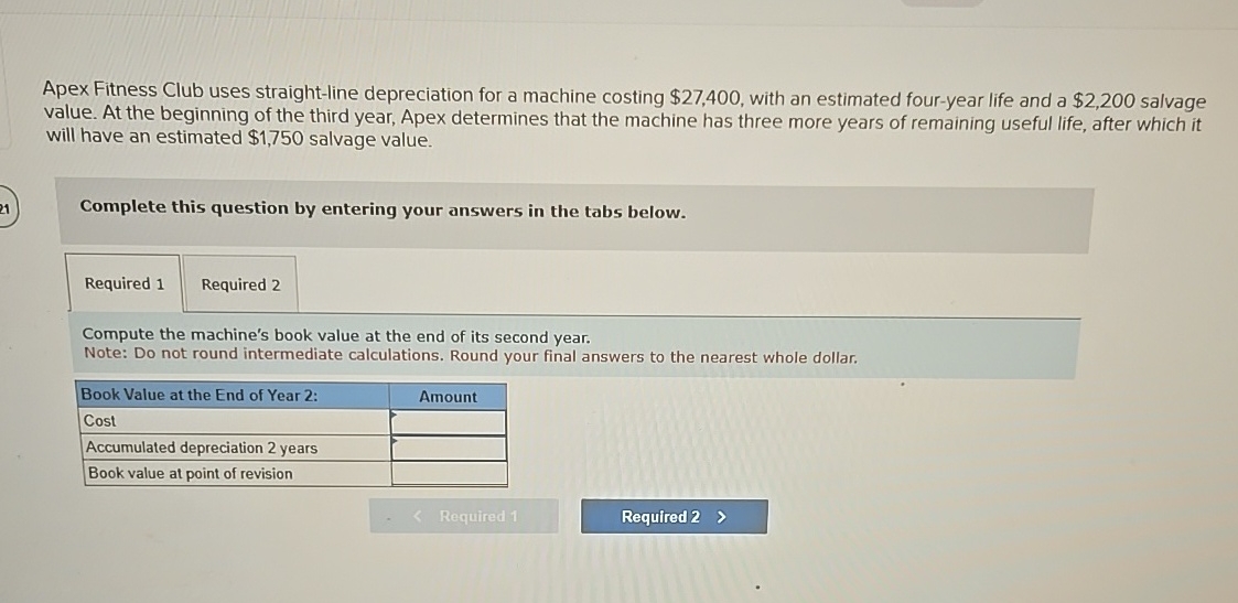 Apex Fitness Club uses straight - line