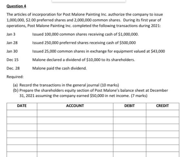 every entry should have narration please Question