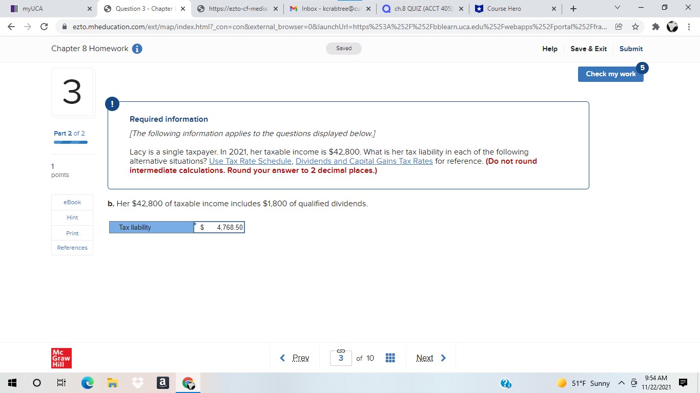myUCA X Question 3 - Chapter ( X