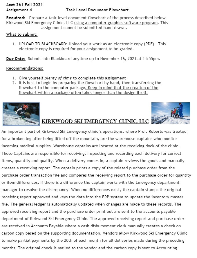 Acct 3E1 Fall 2D21 Assignment 4 Task Level