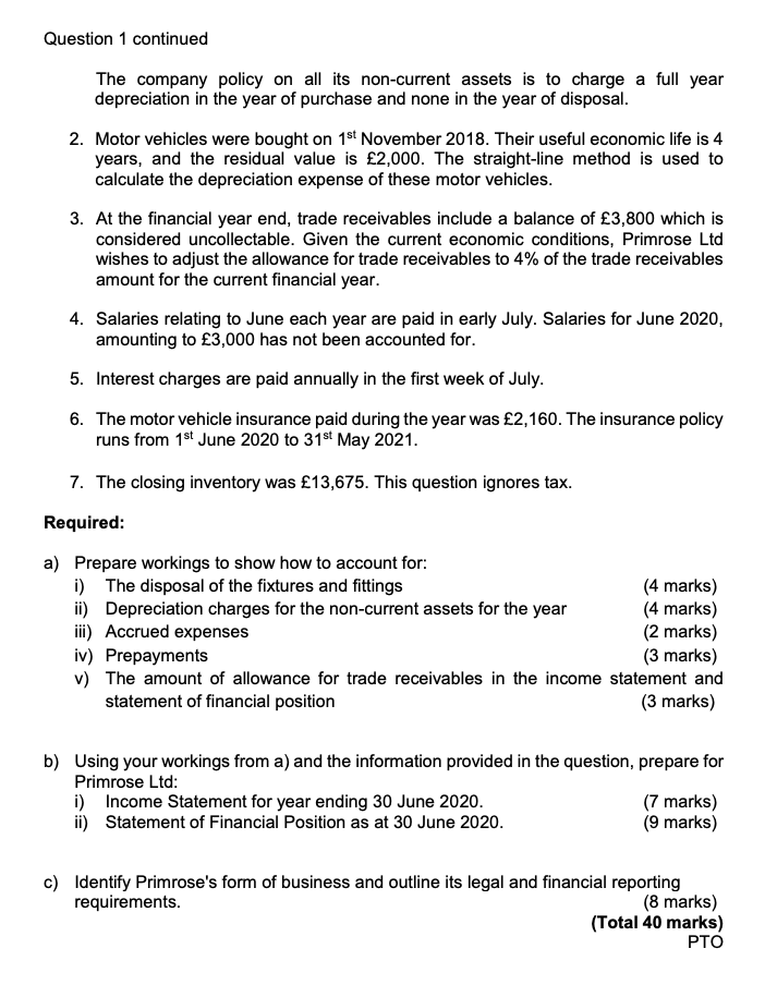 SECTION A (COMPULSORY) Answer BOTH questions