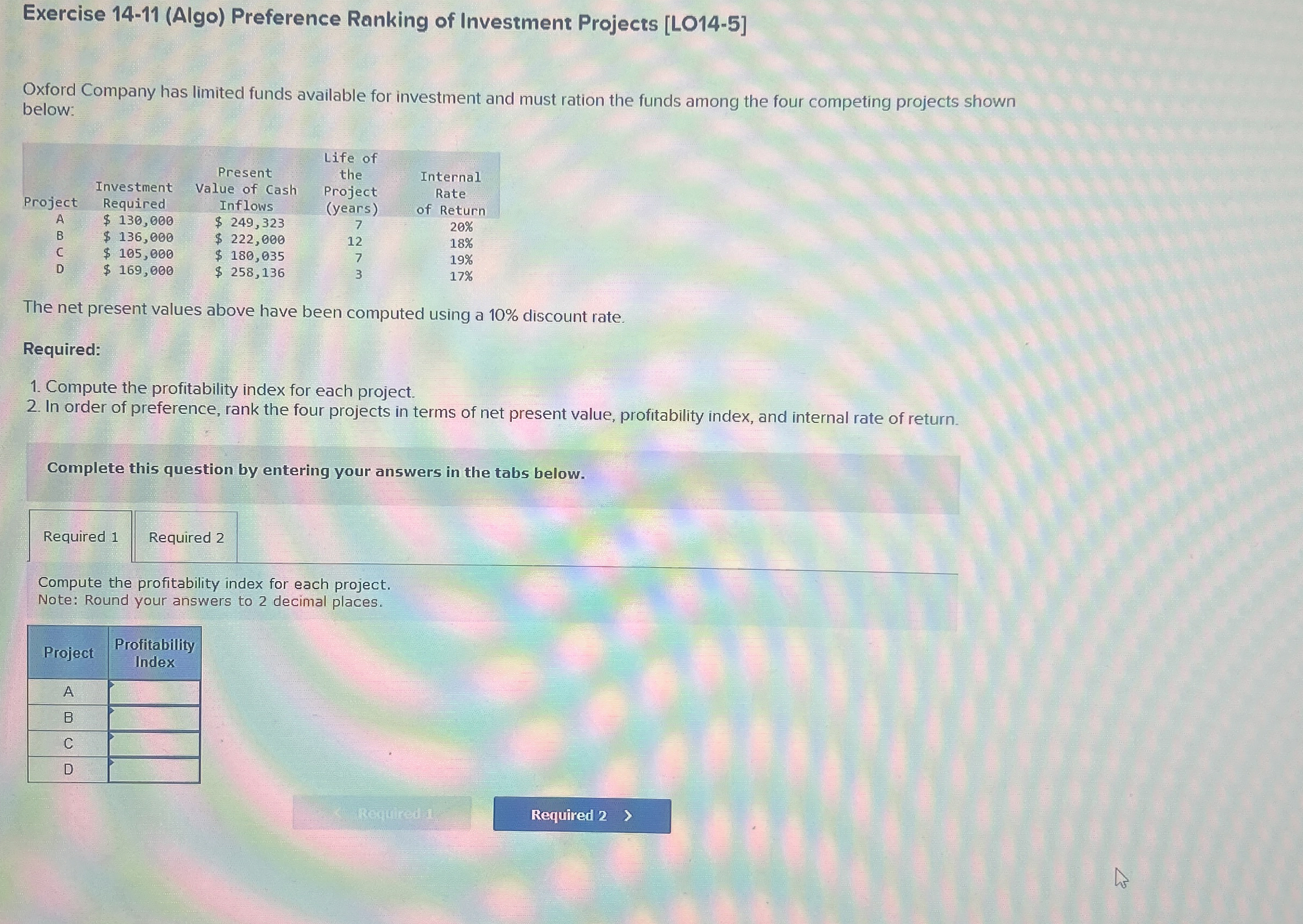 Exercise 1 4 - 1 1 ( Algo ) Preference Ranking of