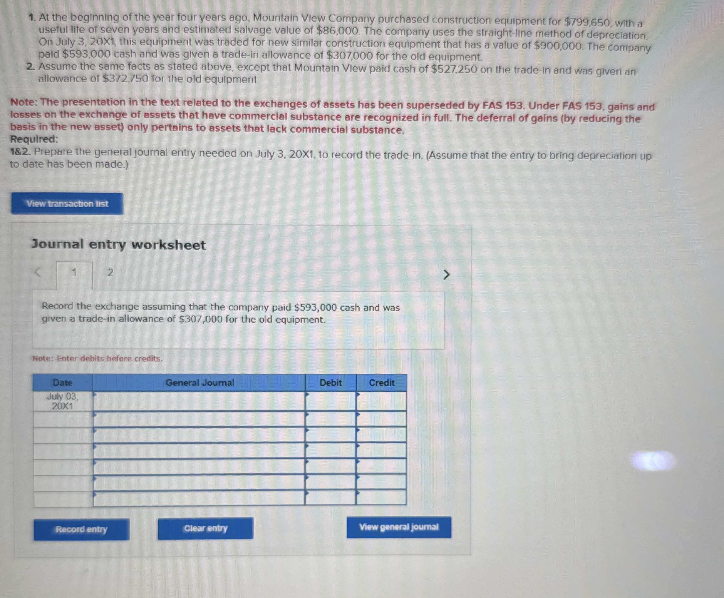 At the beginning of the year four years ago,