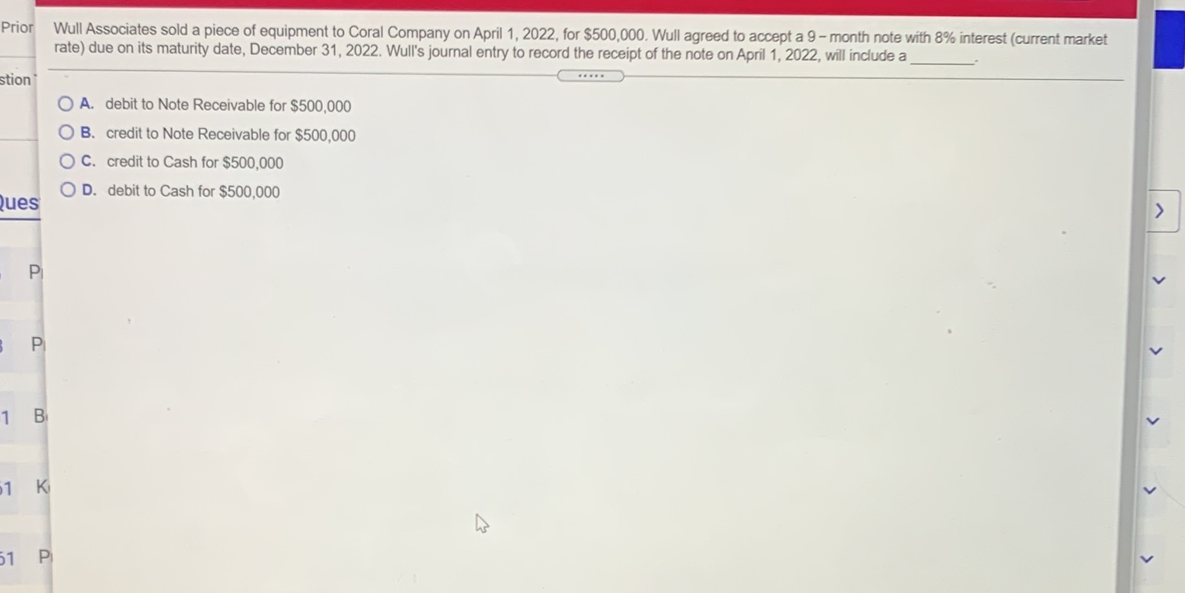 Short_ term oprertibg assets cash and receivables