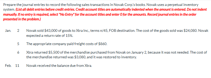 Prepare the journal entries to record the