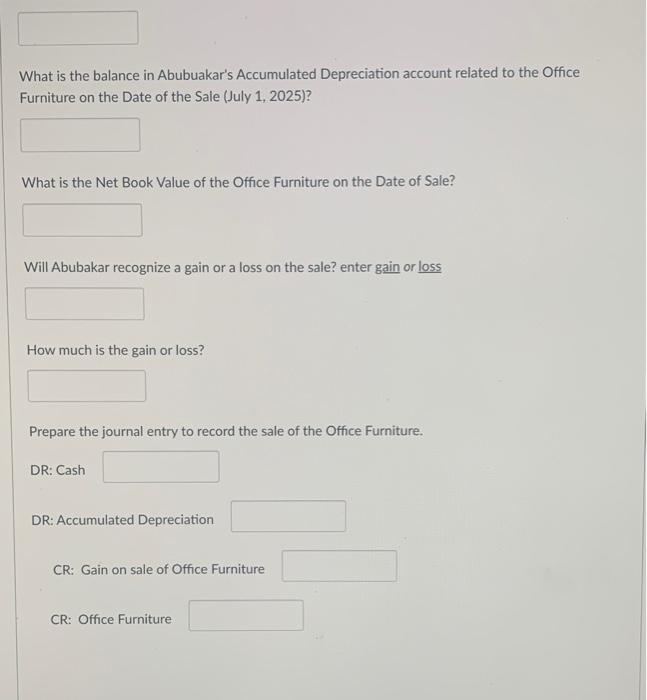 3 On January 1, 2022, Abubakar, Ltd purchases