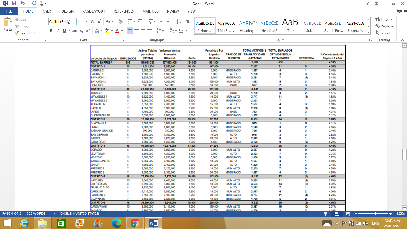 Doc 4 - Word X FILE HOME INSERT DESIGN PAGE