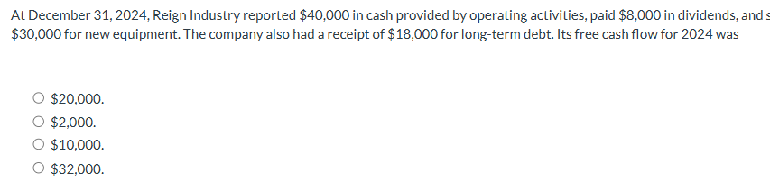 A t December 3 1 , 2 0 2 4 , Reign Industry