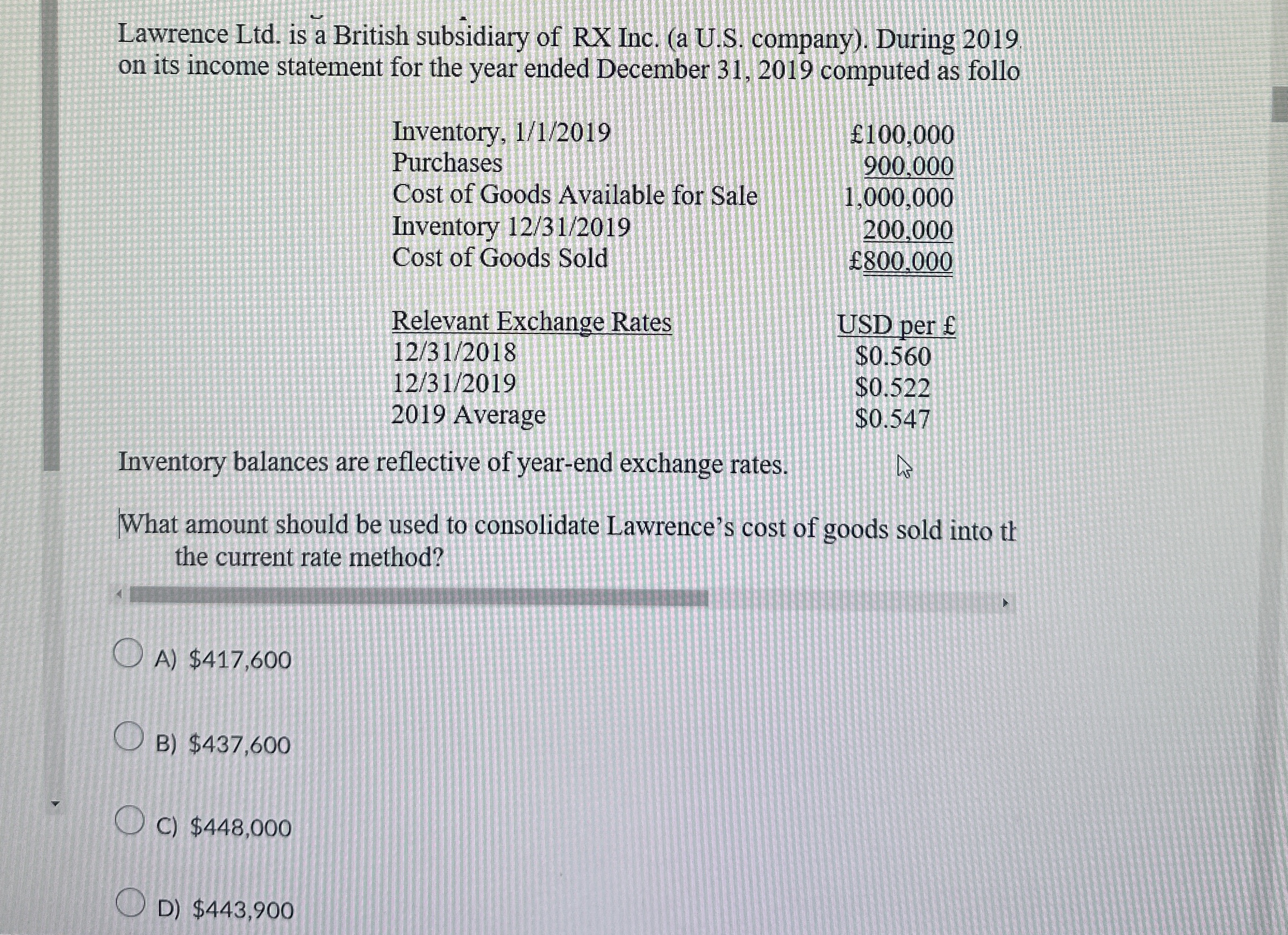 Lawrence Ltd . is a British subsidiary of RX Inc.