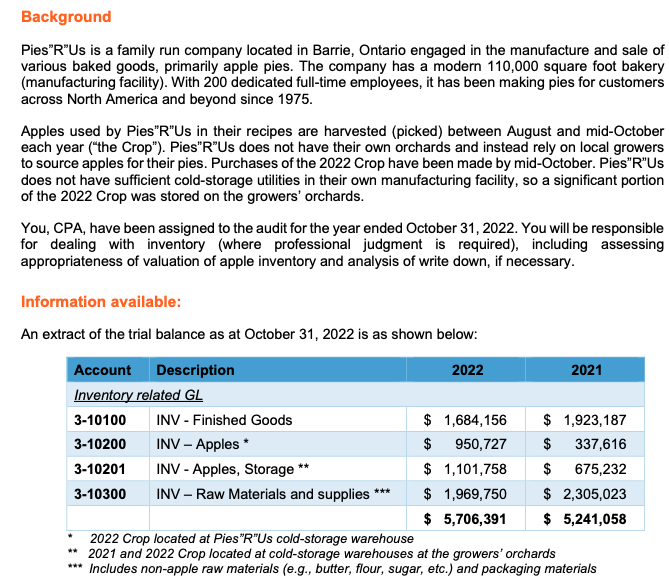 Background Pies"R"Us is a family run company