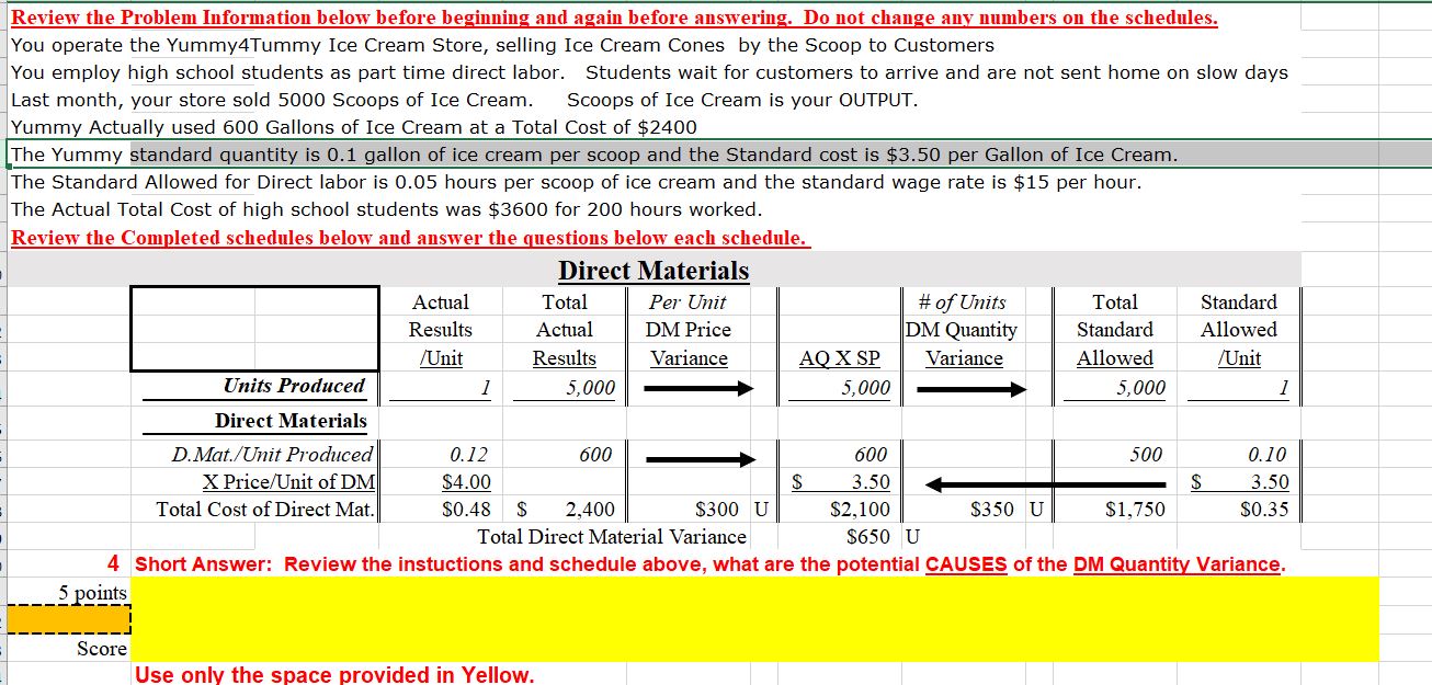 Review the Problem Information below before