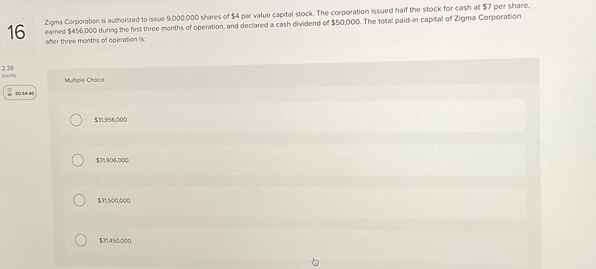 Zigma Corporation is authorized to issue