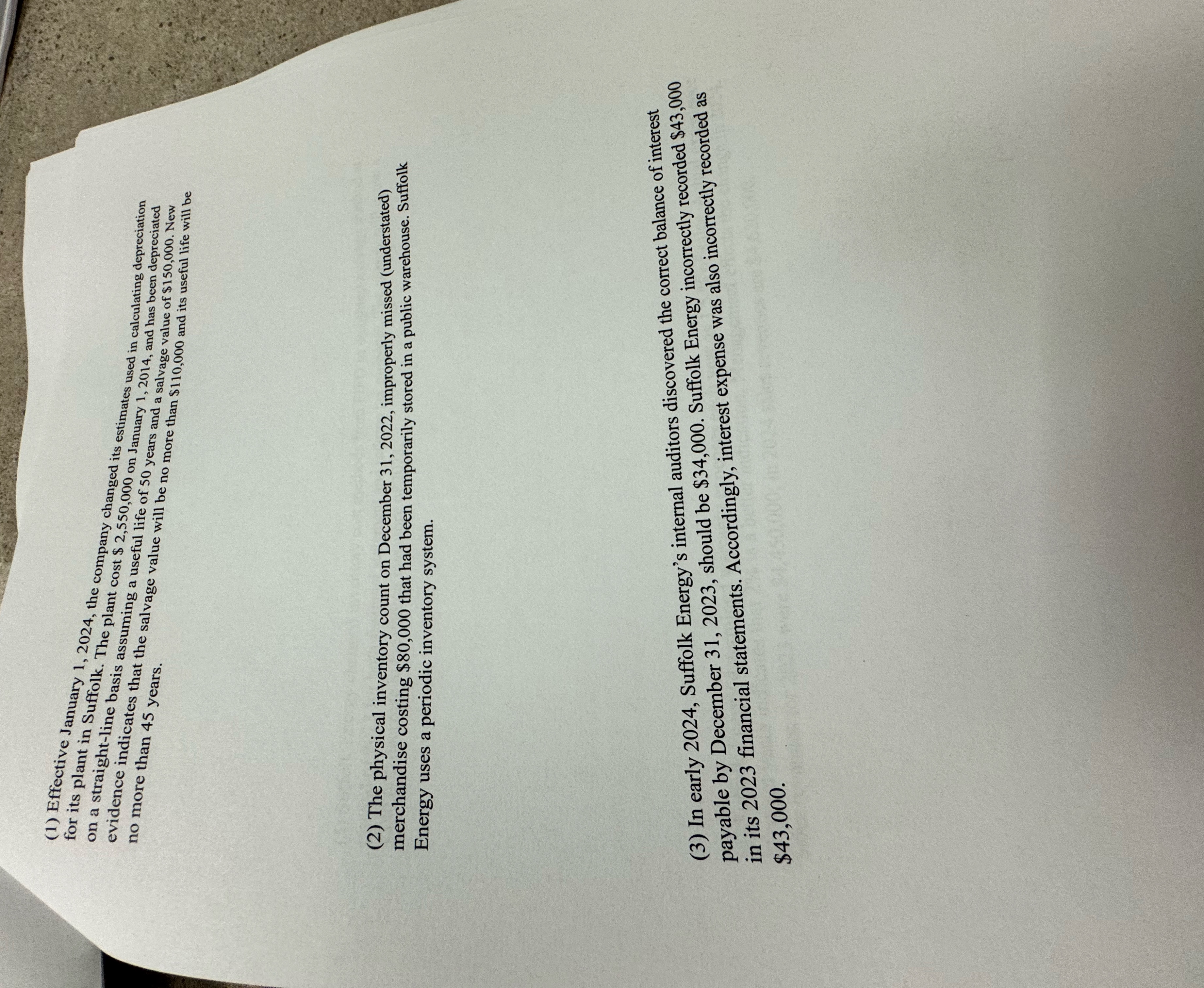 ( 1 ) Effective January 1 , 2 0 2 4 , the company