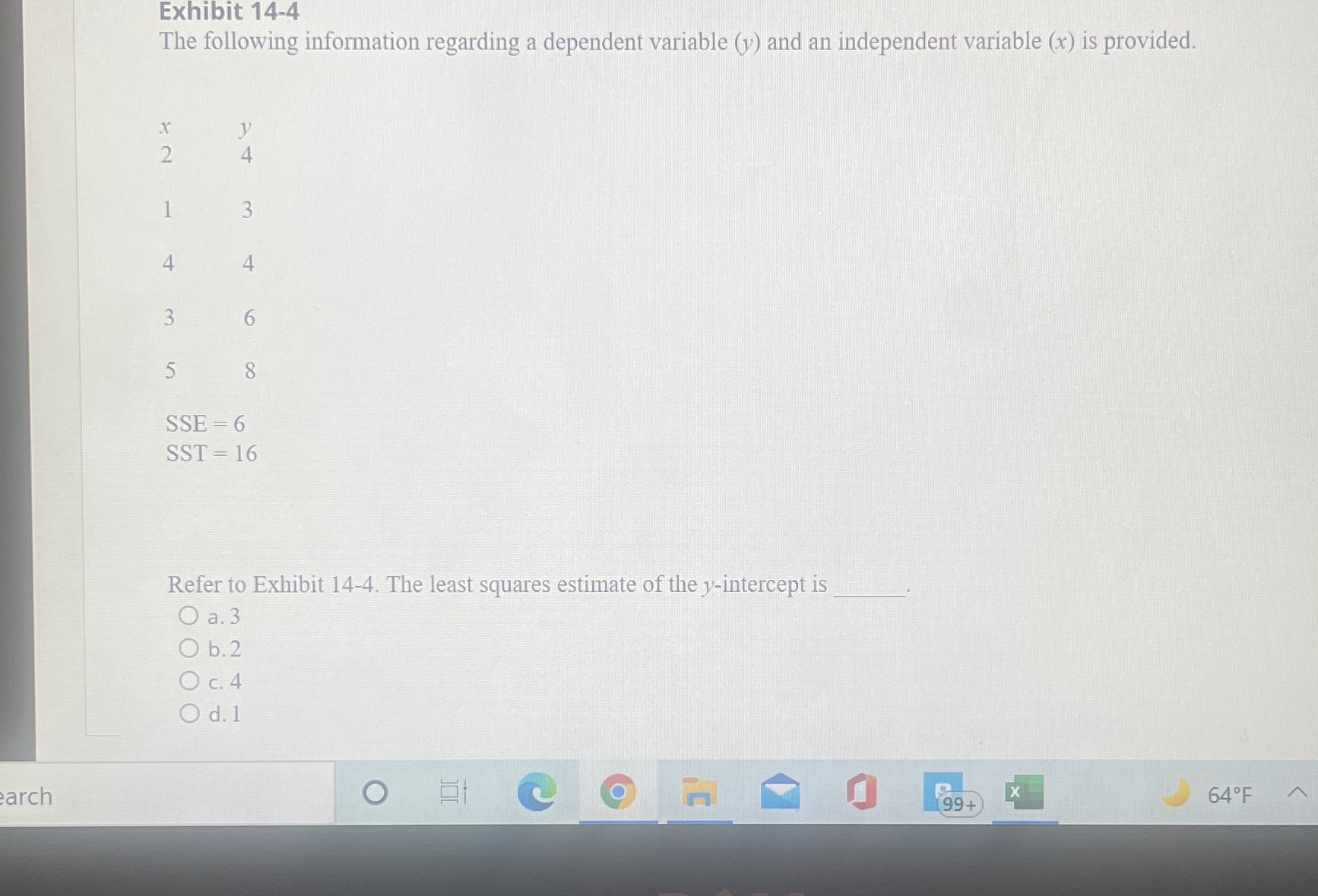 Exhibit 14-4 The following information regarding