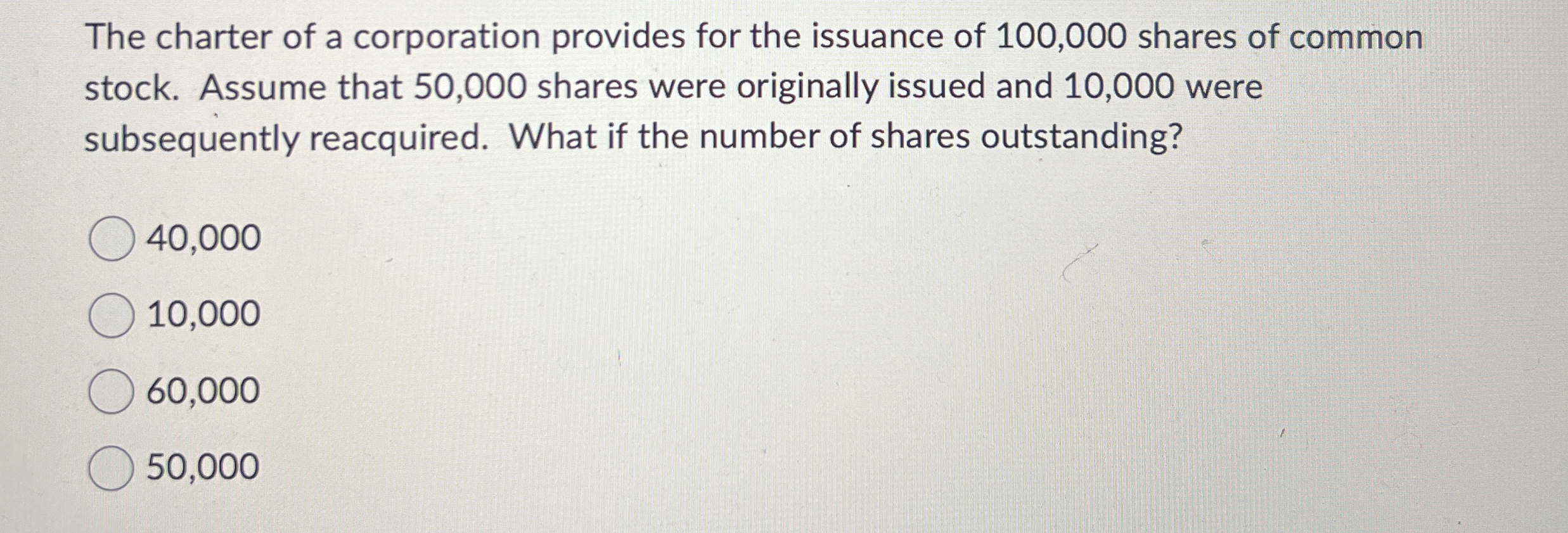 The charter of a corporation provides for the