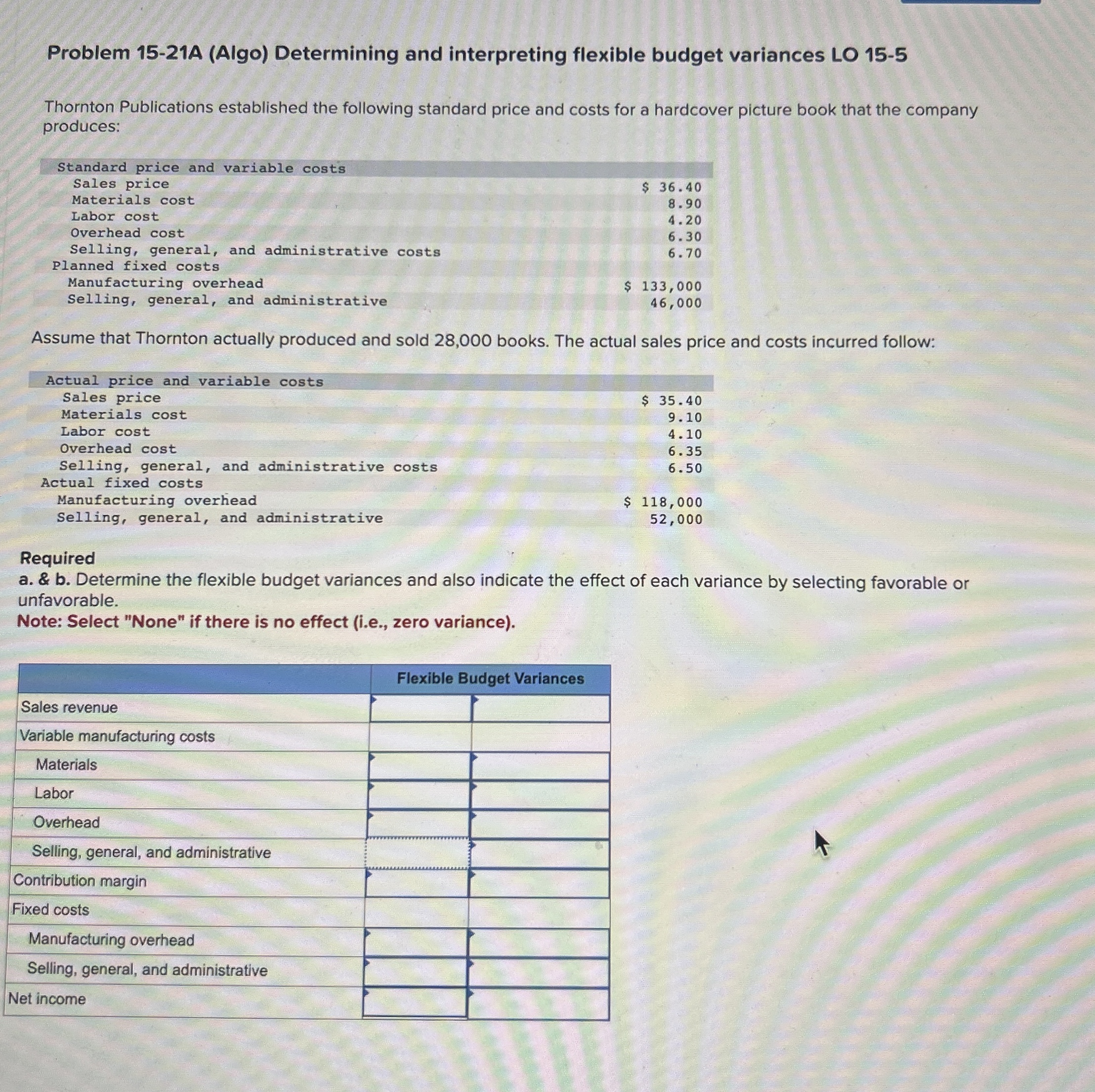 Problem 1 5 - 2 1 A ( Algo ) Determining and
