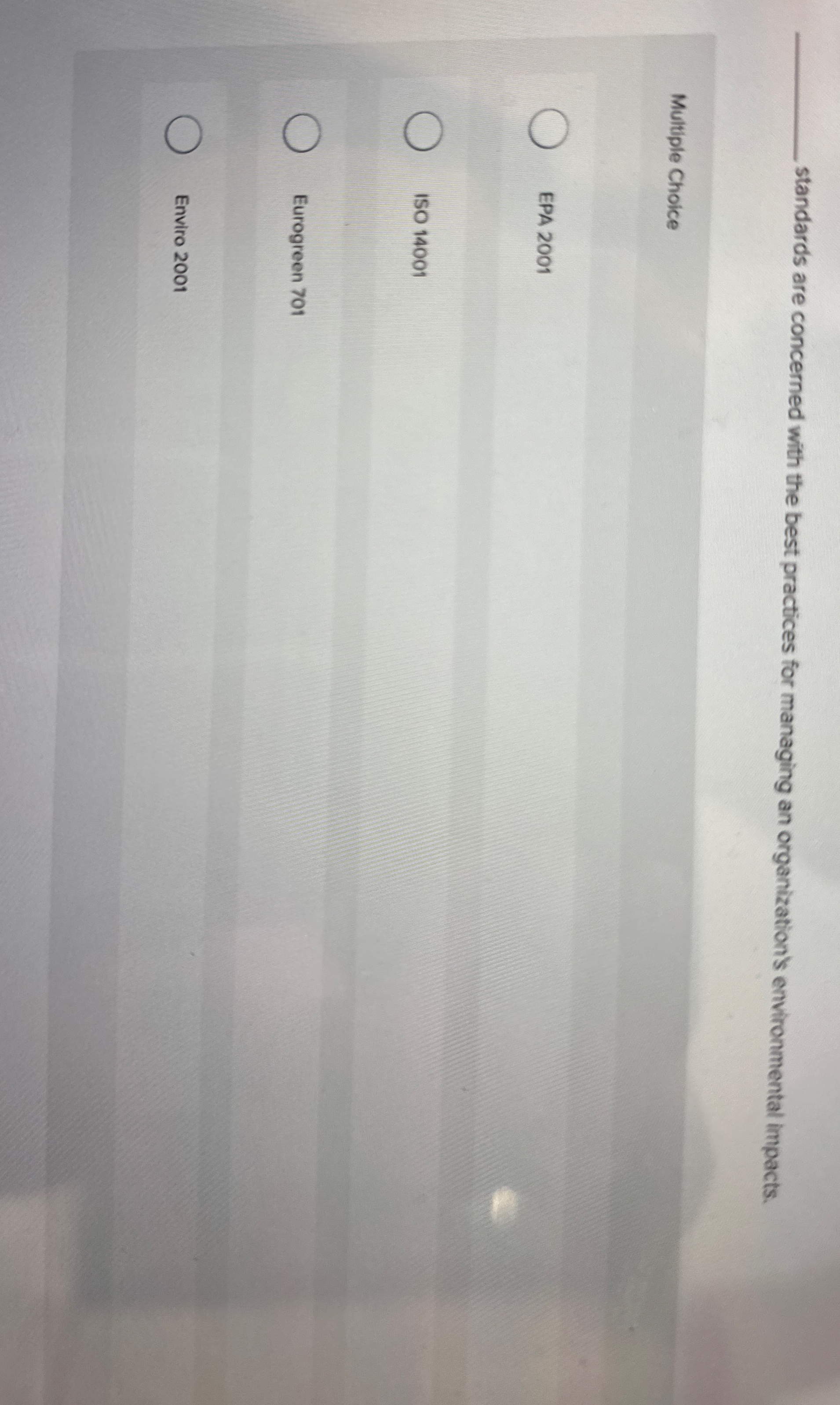 standards are concerned with the best practices